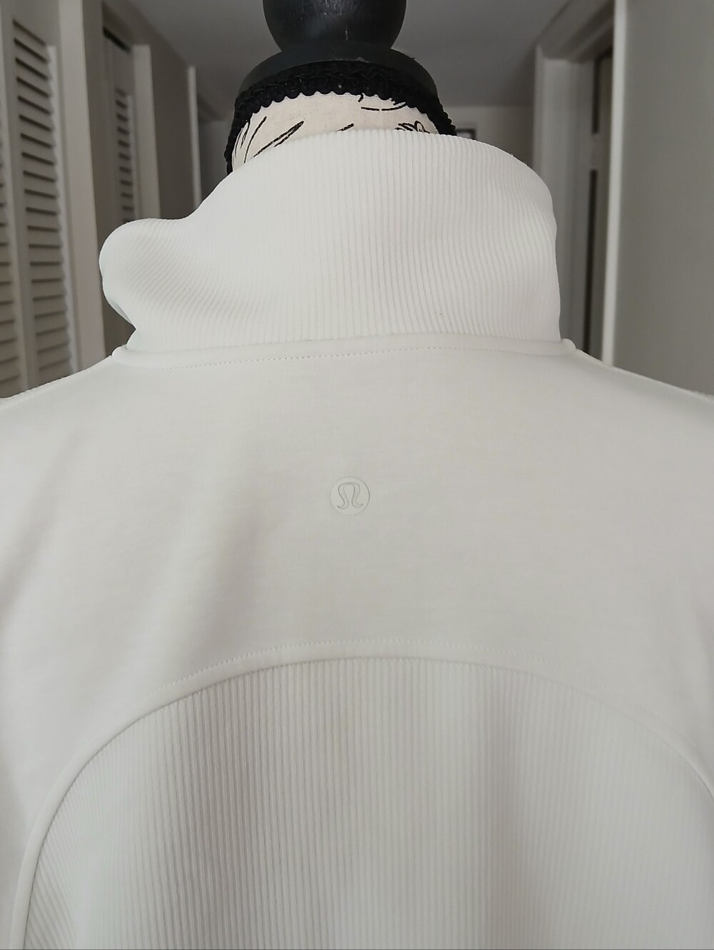 Lululemon Brushed Softstreme Ribbed Half Zip - Picture 10 of 12